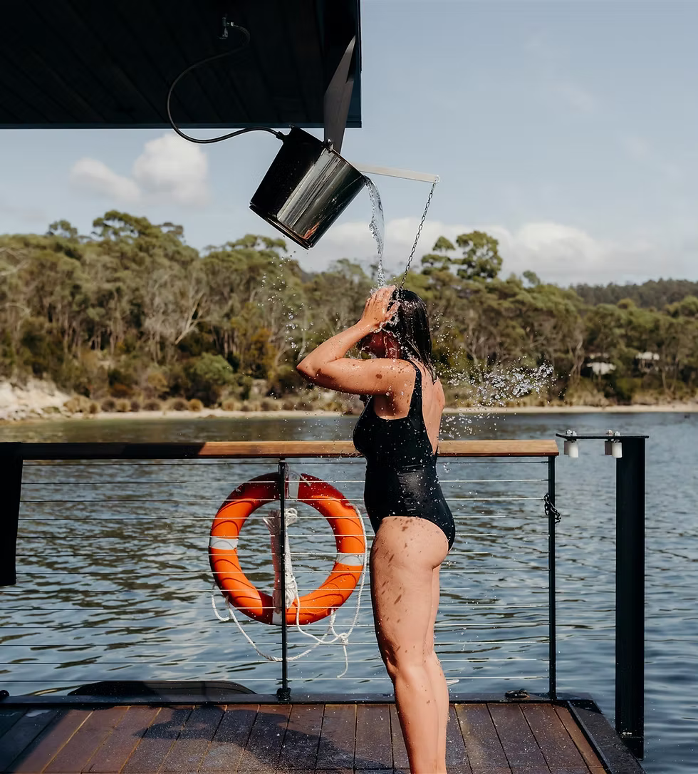 Sauna + Cold Plunge Session